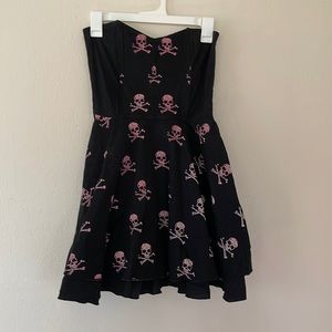 Rock Steady  Skull & Crossbones Rockabilly Dress